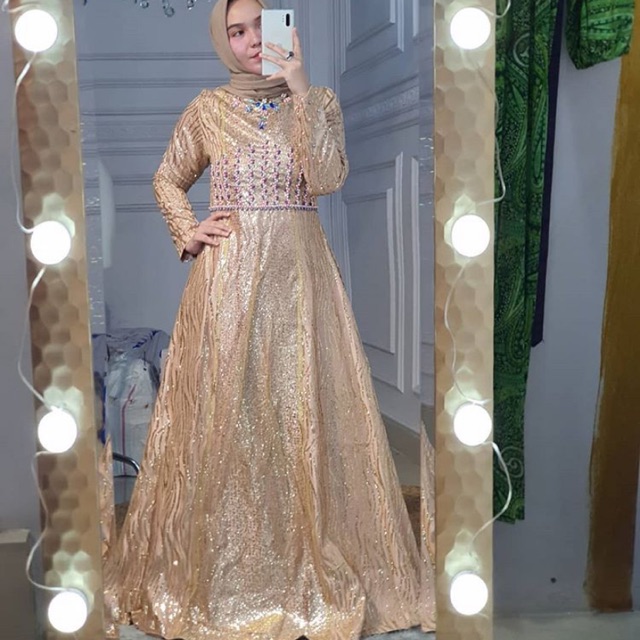 Dress Blink Gold