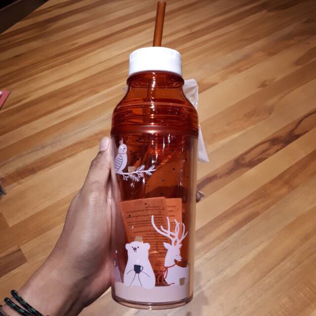 Tumbler starbucks edisi holiday Christmas botol 2019