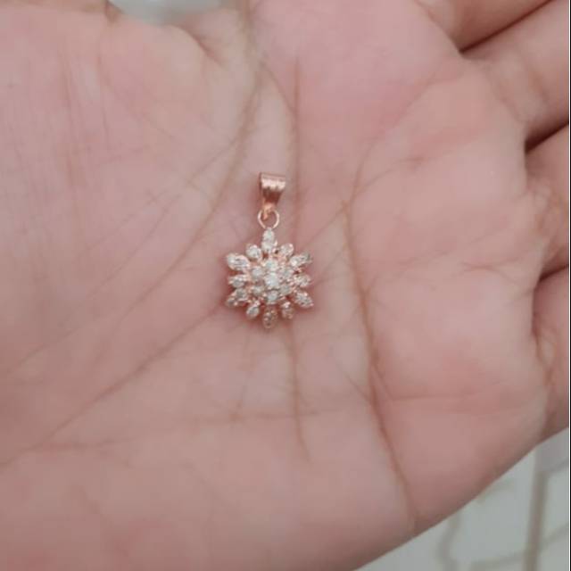 Berlian Medan Liontin Matahari 1,2 gram