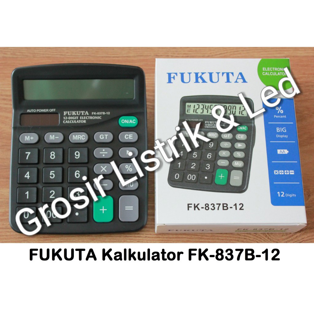 

Fukuta Kalkulator FK - 837B - 12