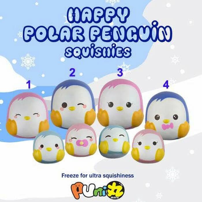 Jumbo Penguin Squishy By Punimaru