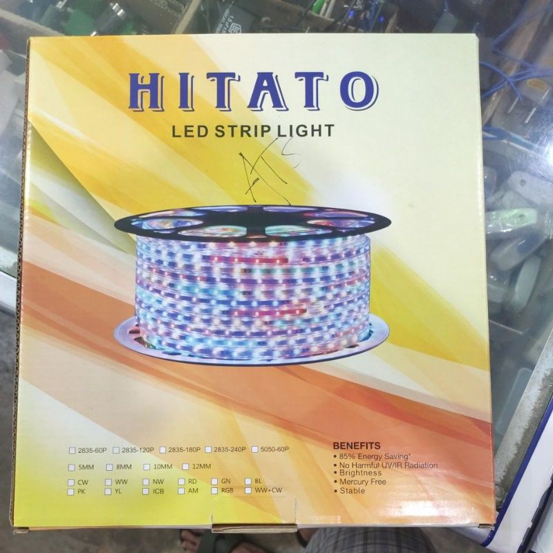 Lampu Selang Kotak Led Strip RGB  Warna Warni