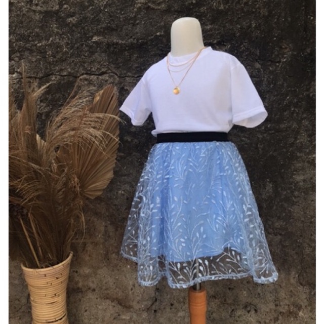 [IDYAN FASHION] ROK TILE GLITTERS ANAK PREMIUM | ROK BRUKAT ANAK | FASHION ANAK PEREMPUAN