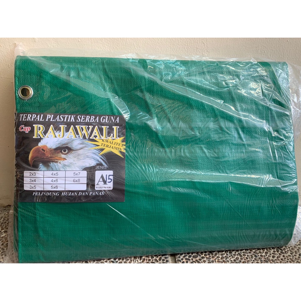 Terpal Plastik A15 Ukuran 6x10 (Terpal Truk, Tenda Warung, Alas Cor, Alas Peternakan)