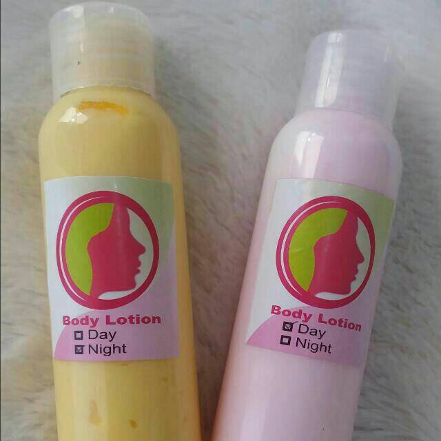 Body lotion pink