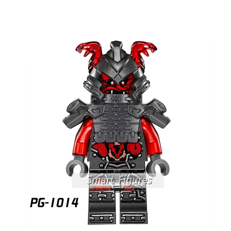 Action Figure Mini Ninjago Neuro Ash Basilisk Masters of Spinjitzu PG8055 Untuk Koleksi