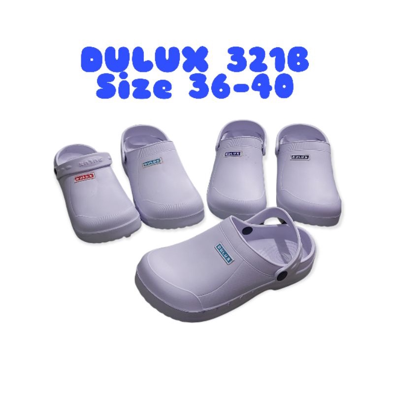 SANDAL BAIM CLOGS PUTIH - Sandal PERAWAT / BIDAN / DOKTER DULUX 312B SIZE 36-40