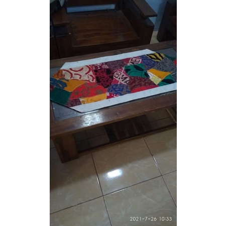 taplak meja perca batik kombinasi kain Blaco ukuran 40x120cm