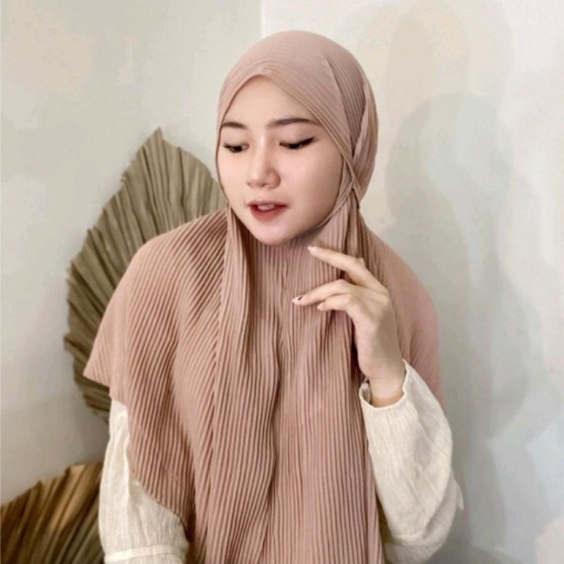 JILBAB BERGO MARYAM PLISKET FULL/BERGO MARYAM PLISKET LIDI PREMIUM