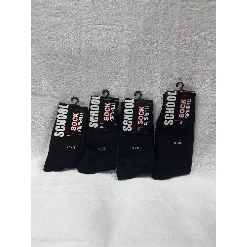 1 pcs Kaos kaki sekolah semata kaki merk school