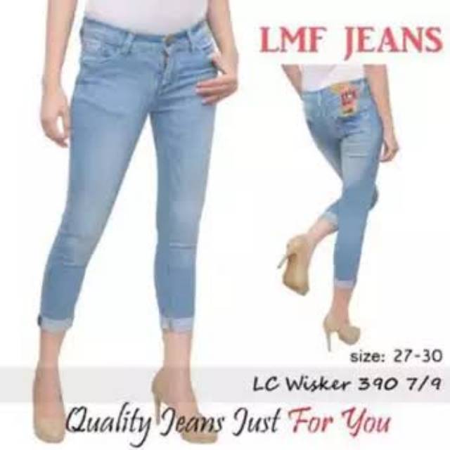 Lmf jeans ice blue size 27-30
