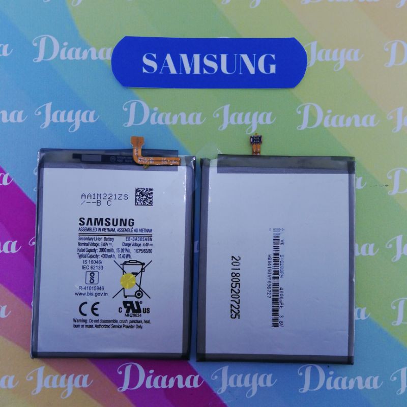 Baterai Samsung A20 / A205 / A30 / A305 / EB-BA205ABN