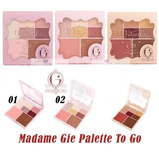 MADAME GIE To Go GET AWAY Make Up Kit Complete Face Pallete Take5 Palet wajah (VC)