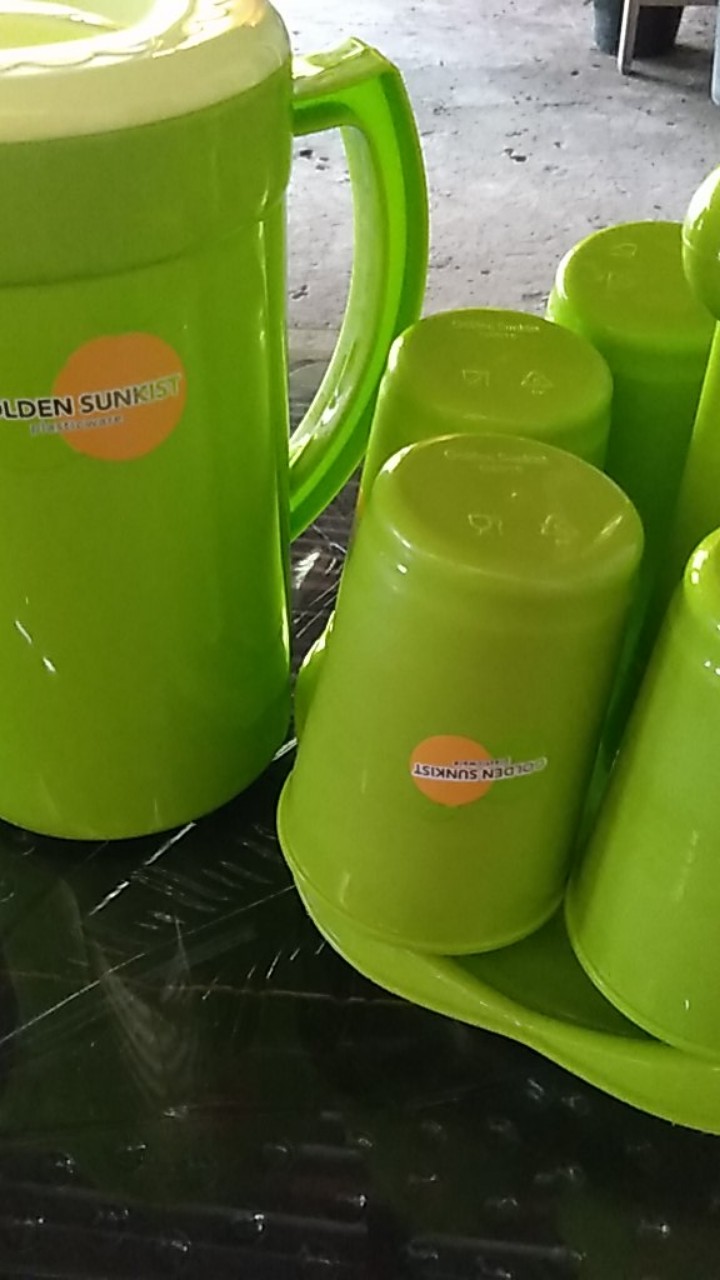 Stand Gelas Set + Teko