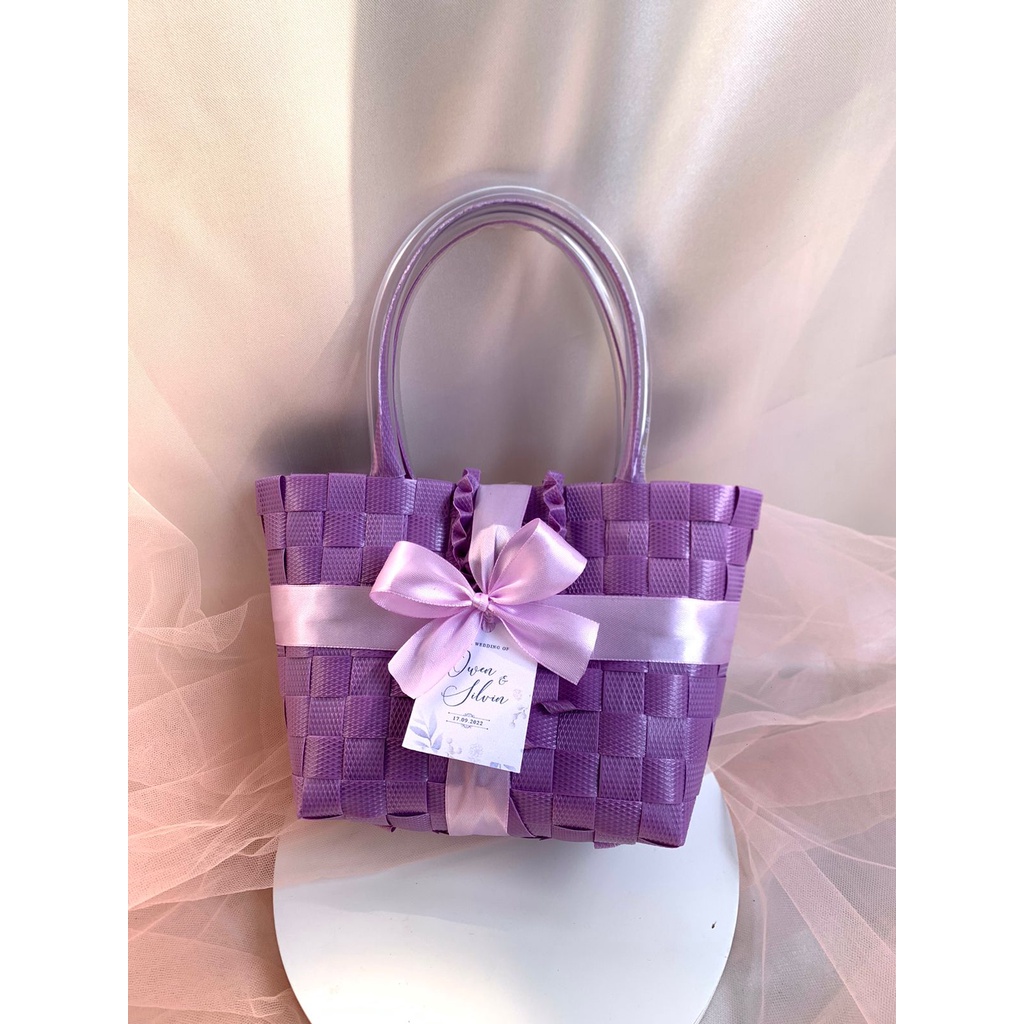 SOUVENIR PERNIKAHAN TAS LUCU MURAH KEMAS PITA SOUVENIR UNIK SOUVENIR MEWAH SOUVENIR CUSTOM