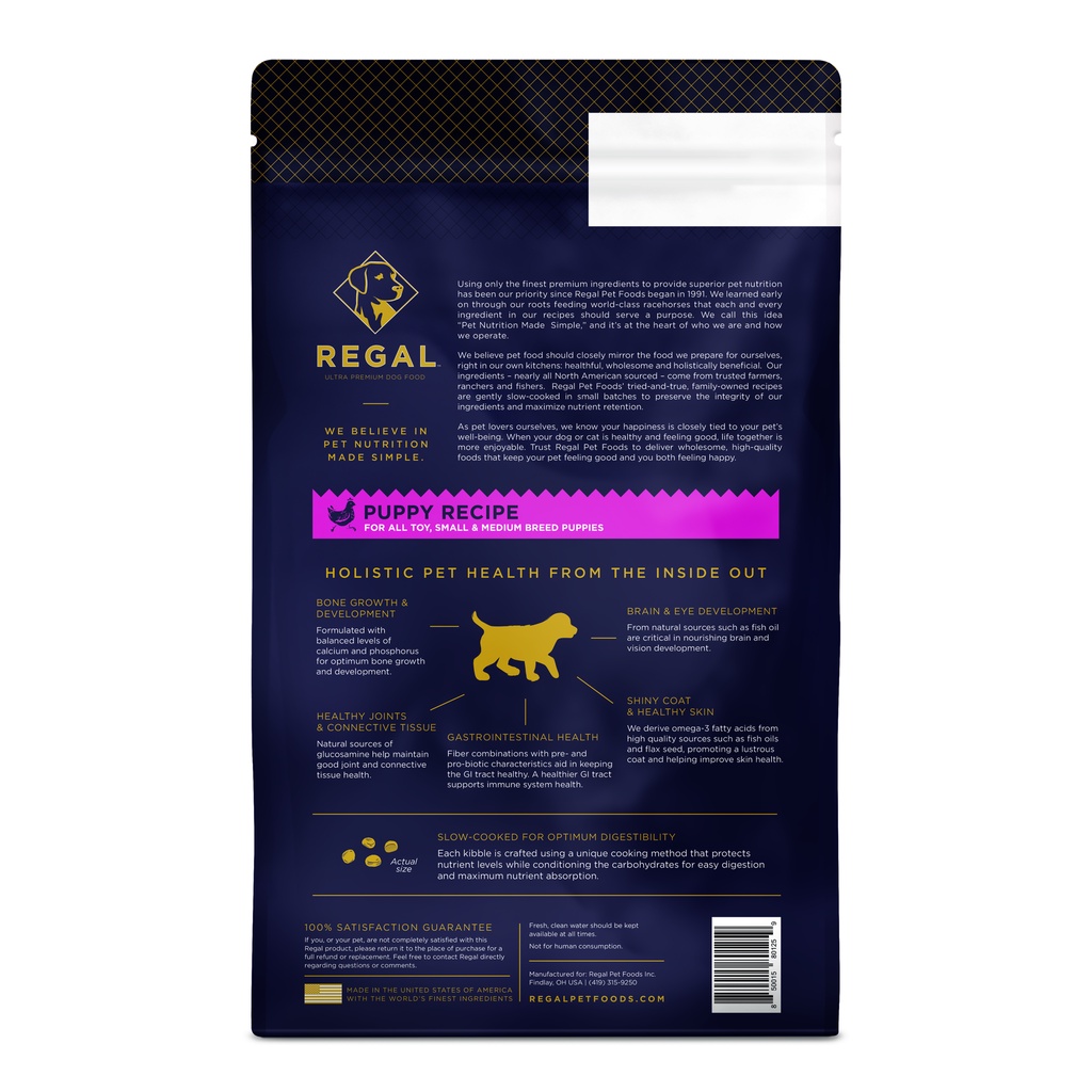 DOGFOOD - REGAL PUPPY HOLISTIC 11.7kg Makanan Anak Anjing