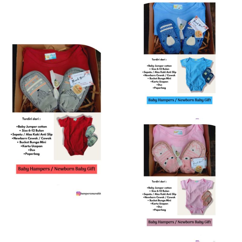 

[COD] Hampers Bayi / Baby Hampers / Newborn Baby Gift Set / Baby Gift / Kado Bayi / Kado Lahiran