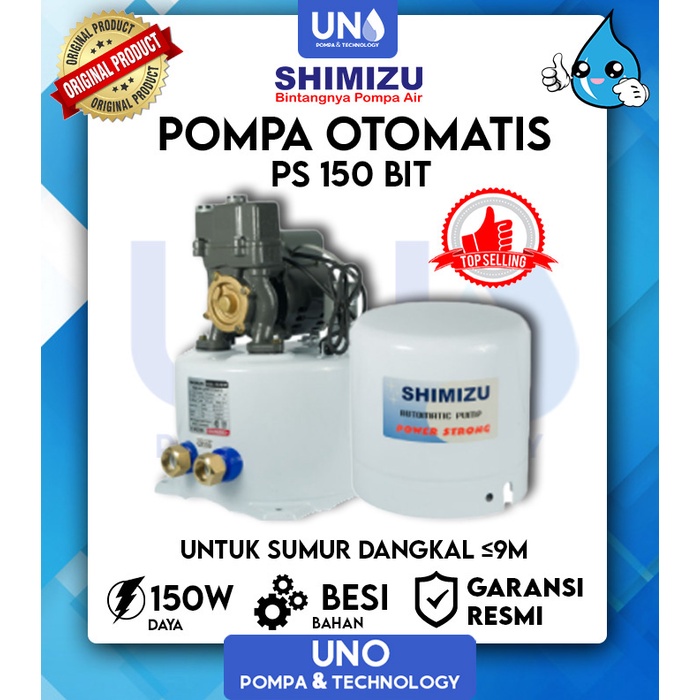 Pompa air Shimizu Automatic Pump PS 150 BIT / PS150BIT