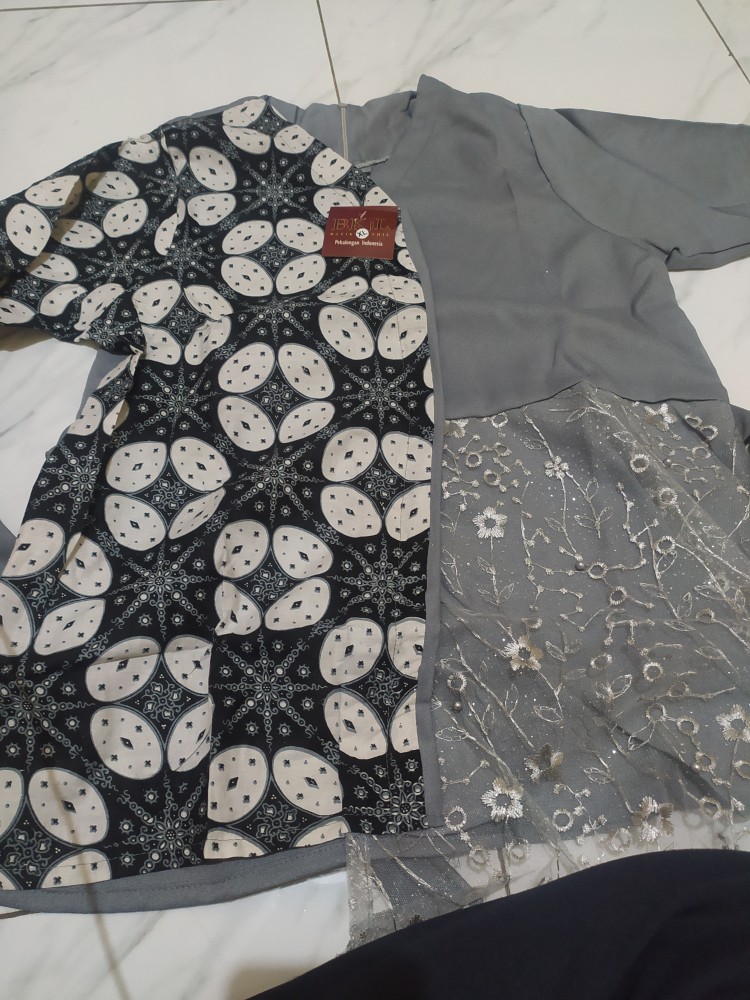 Baju Batik Wanita Modern Monalisa Genes M,l,xl,xxl Asli Pekalongan
