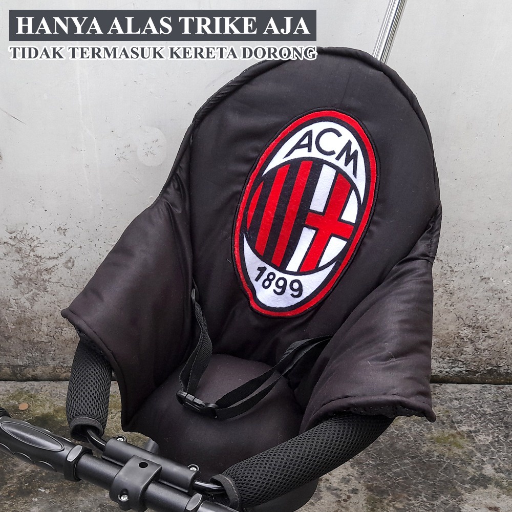 Milan TRIKE PAD Sandaran SEGITIGA alas stroller kereta dorong kecil stroler bayi akachan micro t3