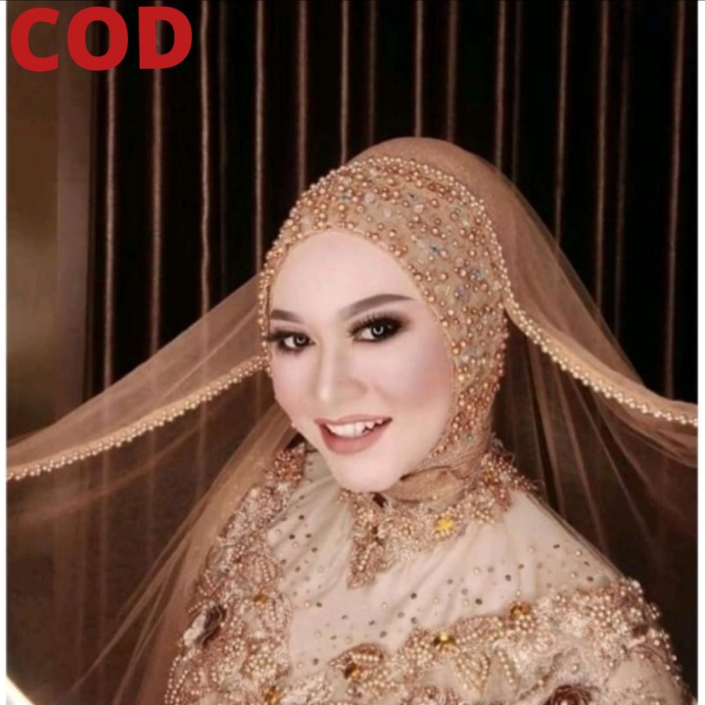 Headpiece pengantin payet manik ibu besan, headpiece tile mutiara , aksesoris pengantin