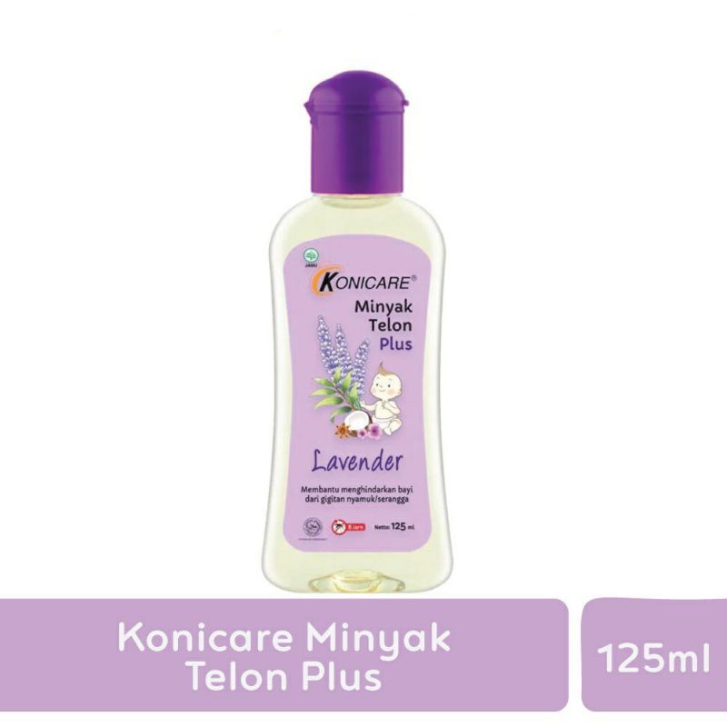 Konicare Minyak Telon Reguler/ Plus/ Extra Lemongrass 30 ml, 60 ml, 125 ml