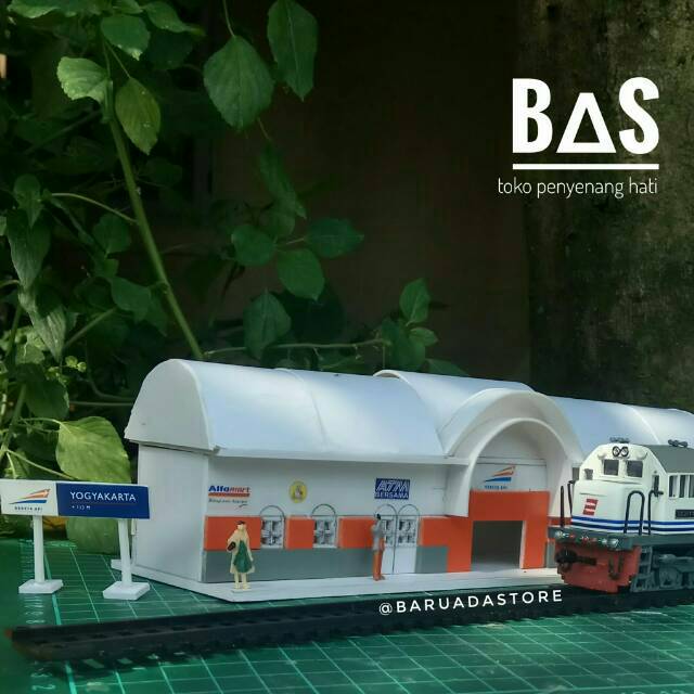 Miniatur Stasiun Kereta Api Indonesia