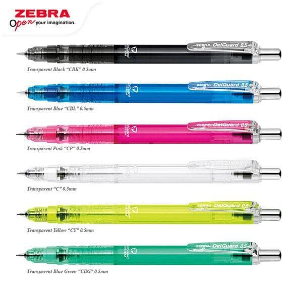 

MURAH ZEBRA PENSIL MEKANIK DELGUARD LIGHT - BLUE GREEN