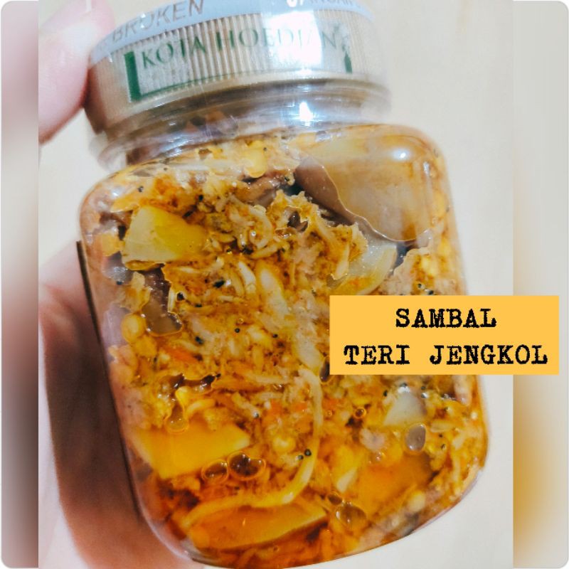 [READY SIAP KIRIM] TERI MEDAN + JENGKOL - SAMBAL KOTA HOEDJAN