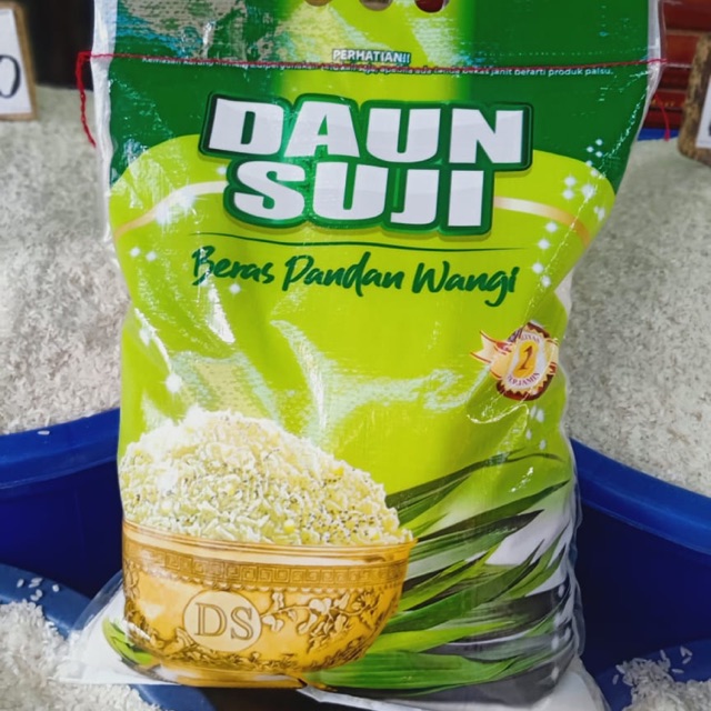 

BERAS PANDAN WANGI DAUN SUJI 5kg