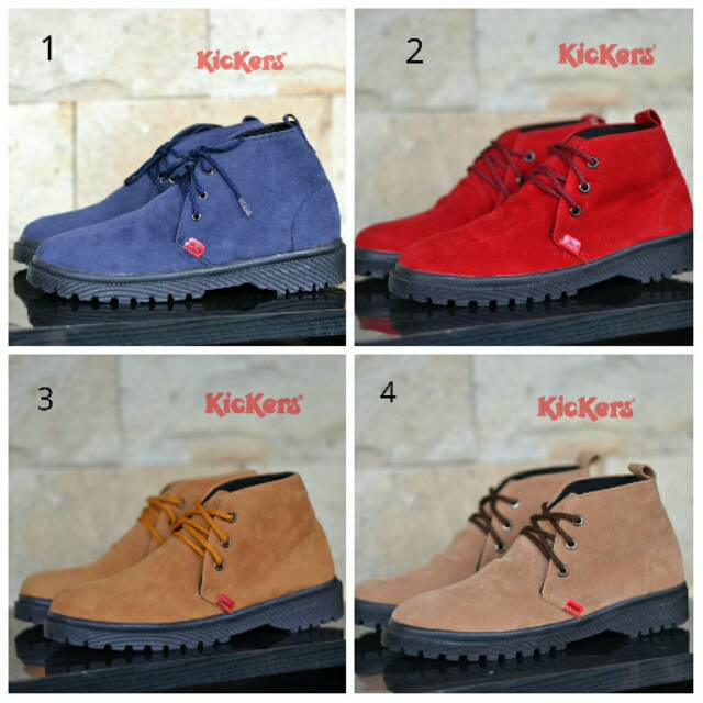 Sepatu boot wanita kickers