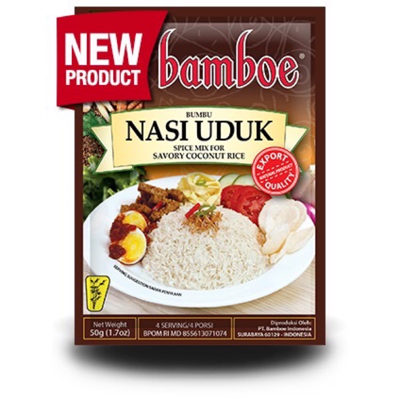 

Bamboe Bumbu Instan Nasi Uduk - 50g