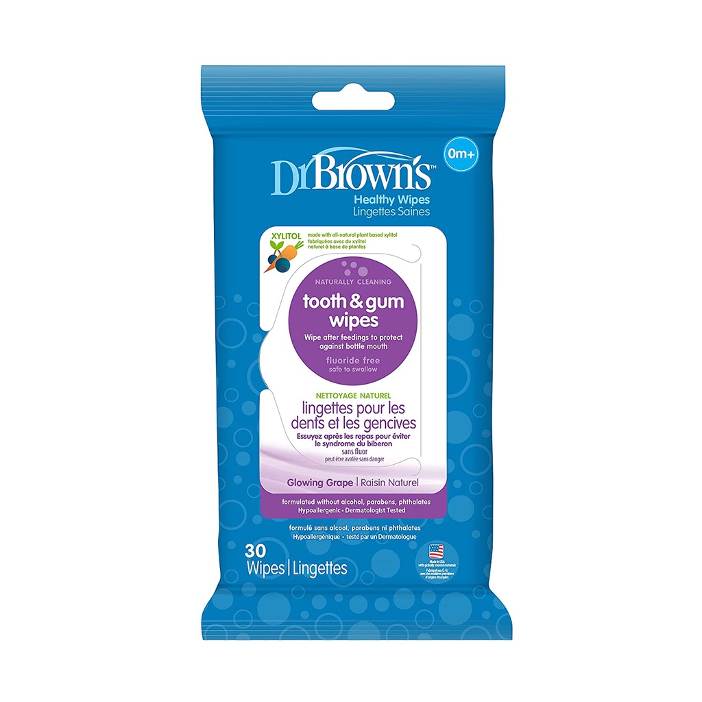 Dr Brown's Tooth &amp; Gum Wipes (30pcs)