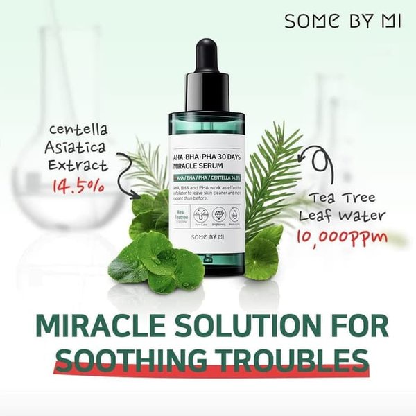 Some By Mi Serum AHA BHA PHA 30 Days Miracle Serum Penghilang Jerawat 50ml