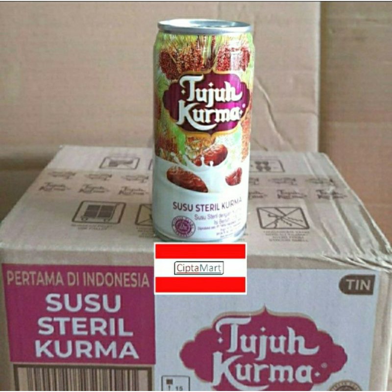 

Tujuh Kurma Susu Steril Kurma 12x189ml
