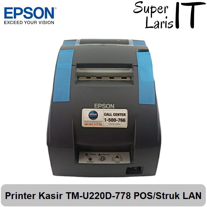 Jual Printer Kasir Epson Tmu220d Tm U220d Tmu 220 D 778 Lan Garansi Resmi Shopee Indonesia 2137