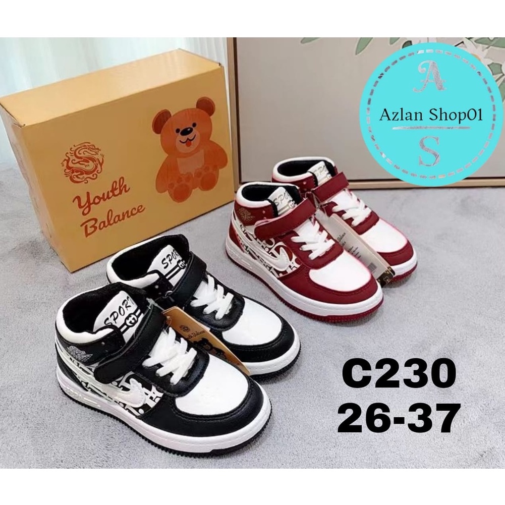 SEPATU SNEAKER ANAK LAKI-LAKI YOUTH BALANCE / C230 SIZE 32-37 / SEPATU IMPORT TERLARIS