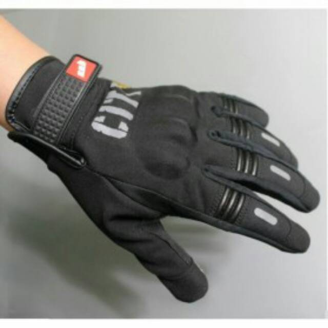 Sarung Tangan Full Finger Motor - Size L - Black