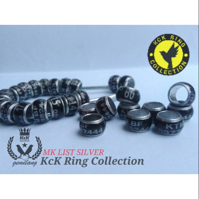 *Ready stok* Ring MK DONAT HITAM Merpati Derkuku