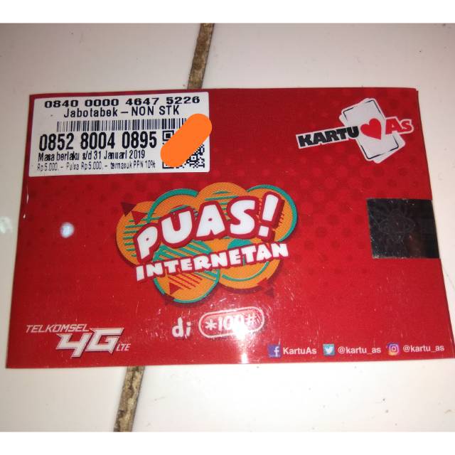 Nomor cantik As *0852-8004-0895*