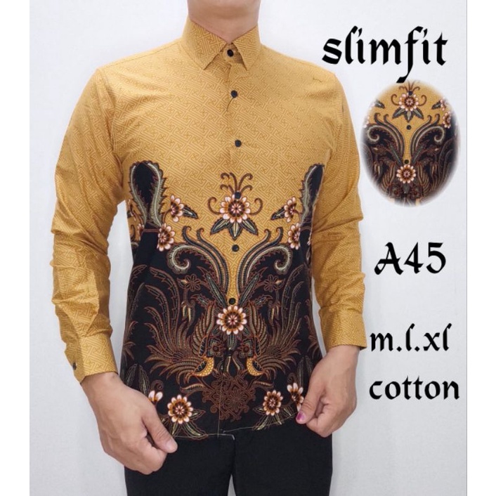 VIO ROLDAN Kemeja Batik SlimFit Premium Mewah