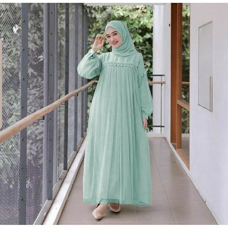 PCS GAMIS MAXY NURAINI RENDA TILE MOSCREPE 2 UKURAN M DAN JUMBO PMS ADA VIDEO REVIEW ASLI PRODUK