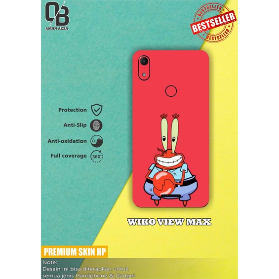 Dapat 2pcs GRASKIN HANDPHONE  WIKO VIEW MAX CRABS