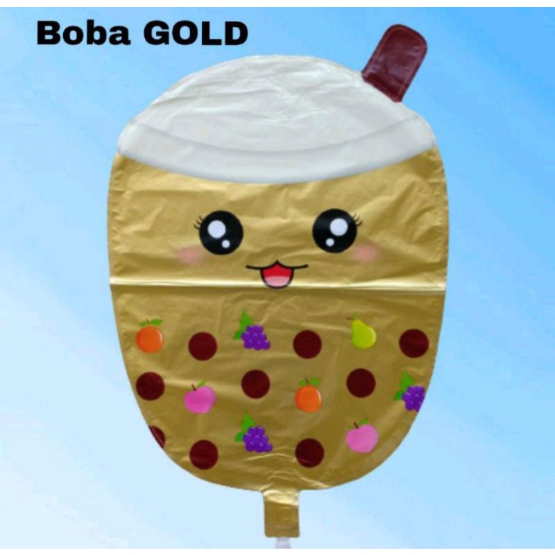 (BALON GAS/FOIL/TERBANG/KARAKTER ) BOBA