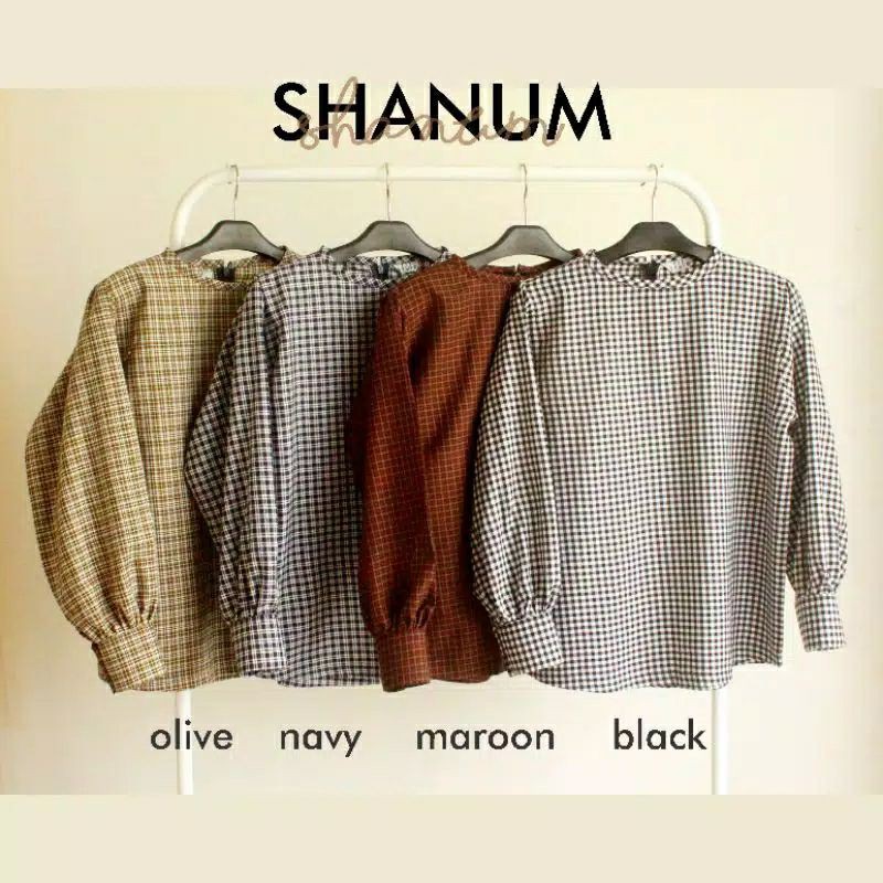 CUCI GUDANG BAJU SHANUM TOP by Riistyle