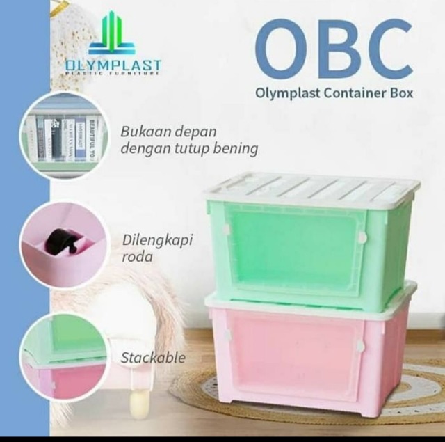 OBC Box Container OBC 62 Liter Kotak Plastik Penyimpanan Premium
