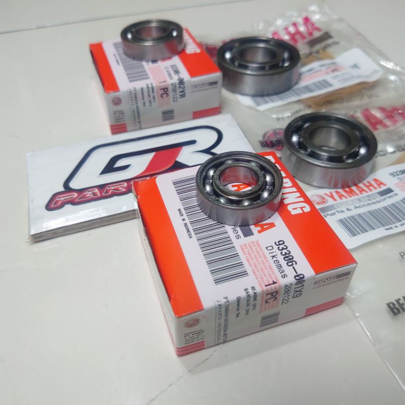 BEARING SET RASIO F1ZR ORI YGP FORCE 1 SIGMA CHAMP ALFA F1 FORCEONE FORCE1 ONE FIZR FIZ F1Z R KLAHER LAHER LAHAR LAKER BERING GEAR RATIO GIR