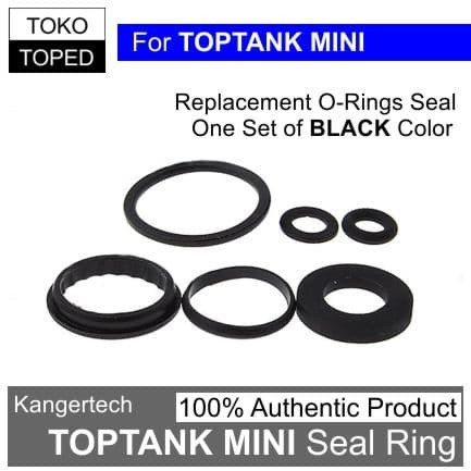 AN Authentic TOPTANK MINI BLACK Seal Rings Set