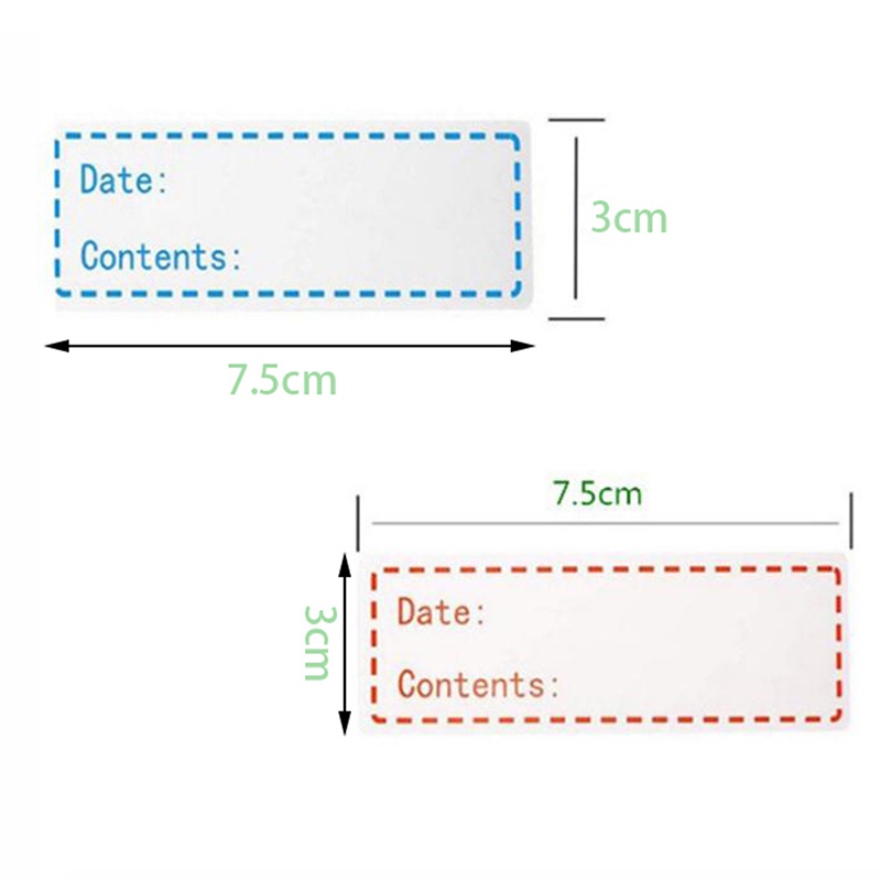 %Home &amp; living%%Refrigerator Freezer Food Storage Date Label Content Stickers for Bottle Jar