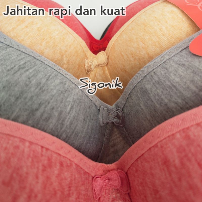 Bra BH Yiyi Wanita Perempuan Dewasa Remaja Cewek 32 34 36 38 Cup Busa Motif Polos Murah Adem